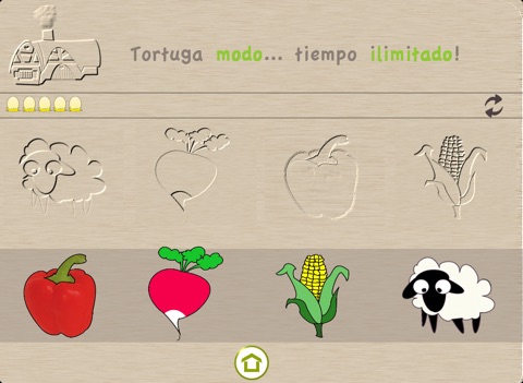 Puzzle pour bébé - les animaux de la ferme HD screenshot 2
