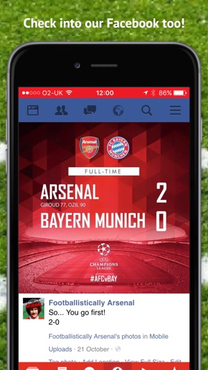 Footballistically Arsenal(圖4)-速報App