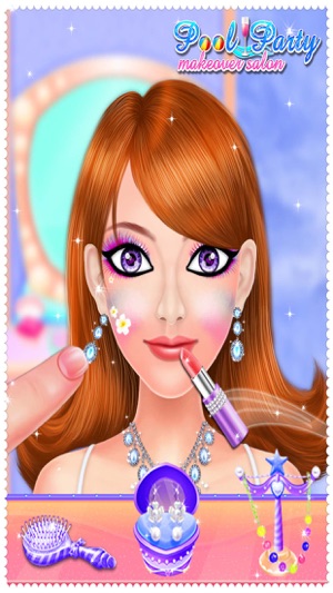 Pool Party Makeover Salon - Girls Games for kids(圖4)-速報App