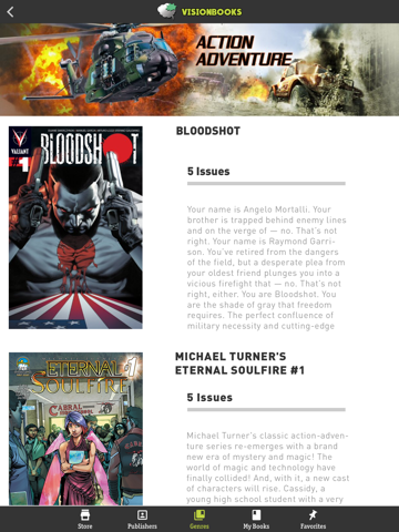 Visionbooks Comics - náhled