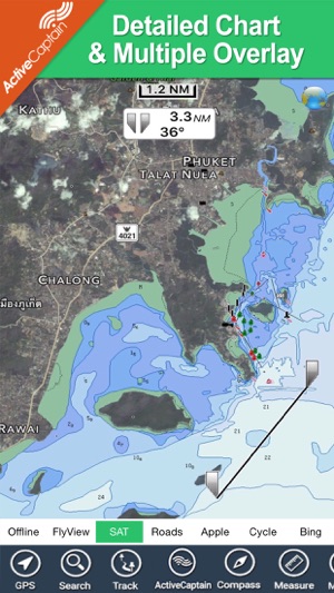 Phuket Island HD  GPS Charts(圖1)-速報App