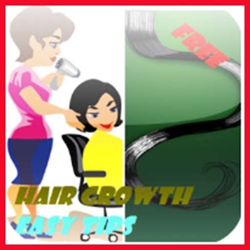 hair growth easy tips icon