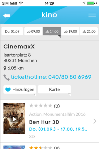 kinoradar - Kino, Filme & mehr screenshot 4