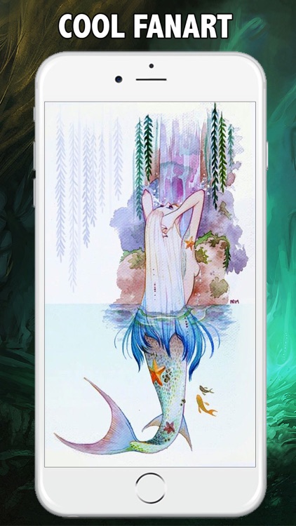 Beauty Mermaid Princess World HD Wallpaper Free