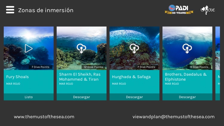 View and Plan - VR Scuba diving