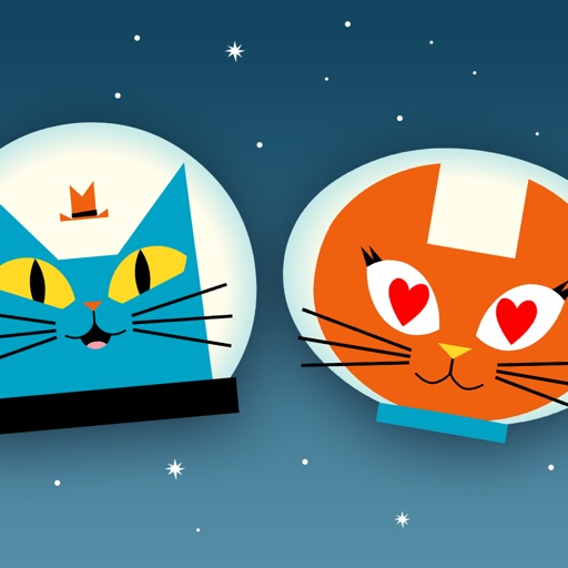 Astro Cat Stickers