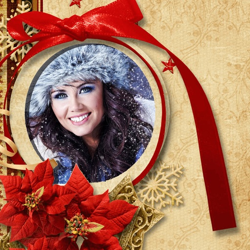 Creative Christmas Picture Frame - PicShop iOS App