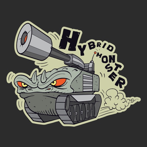 Monster Vehicles Stickers Hybrid Emojis Expression icon