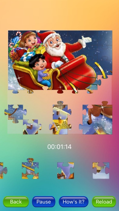 Christmas Jigsaw Gameのおすすめ画像1