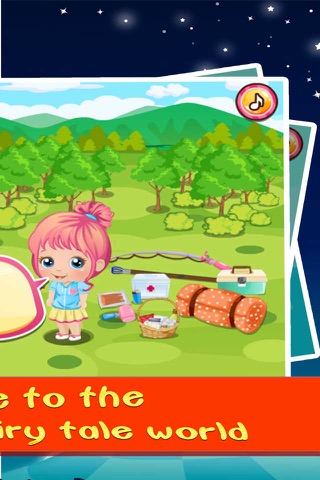 Детские Camping Park:Девушка Игры Бесплатно screenshot 2