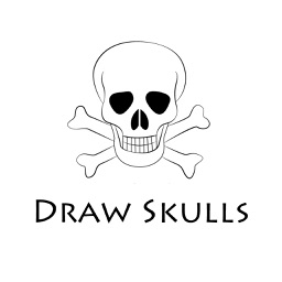 How To Draw Skulls - Step By Step Drawing