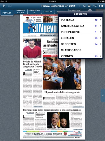 el Nuevo Herald eEdition screenshot 3