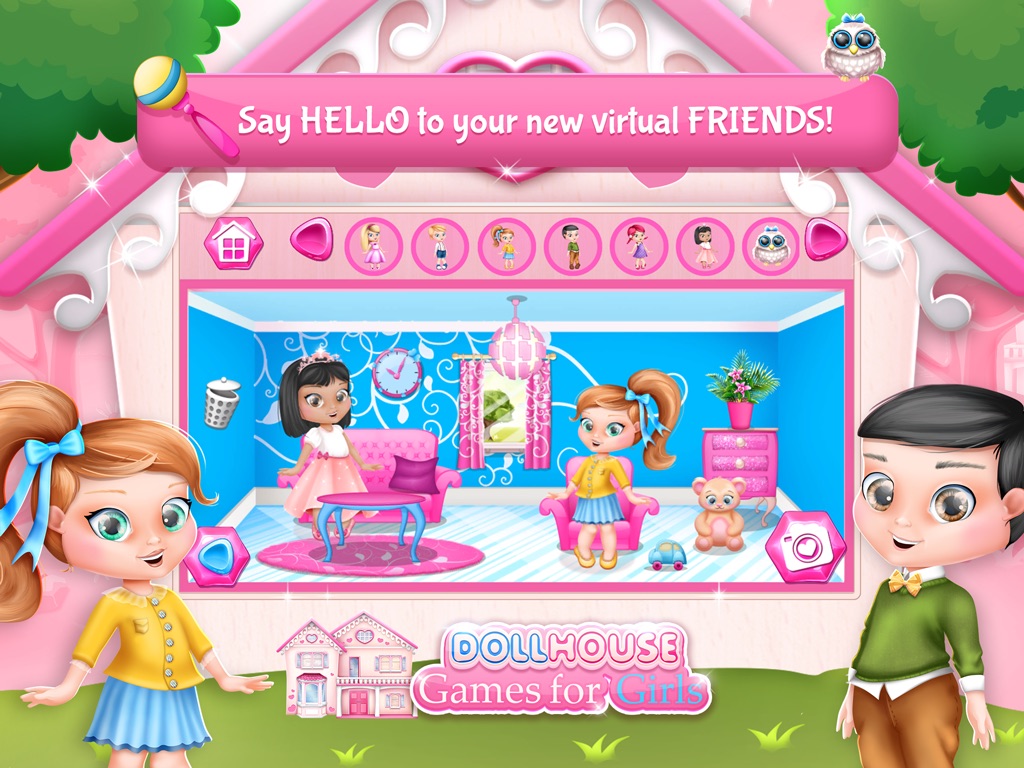 Dollhouse Games For Girls Design Dream Dollhouses Online