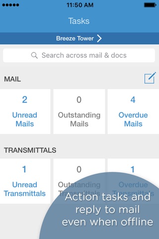 Oracle Aconex Mail and Docs screenshot 3