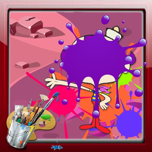 Paint For Kids Game Flapjack Version iOS App