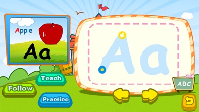 Preschool alphabet English ABC writing for kid 1.4 IOS -