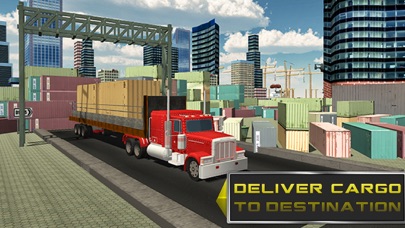 Cargo Container Delivery Truck- Lorry Driving 1.0 IOS -