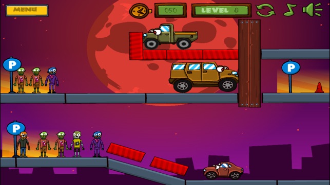 Quest Escape Keeper 7:Cars VS. Zombies