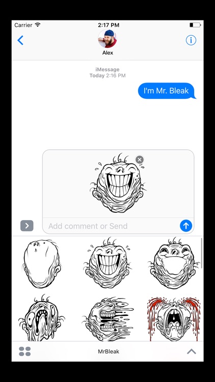 Mr. Bleak by Alex Pardee