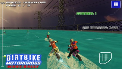 汚れ自転車モトクロス波のラリー - ジェットスキーレースゲームのおすすめ画像5
