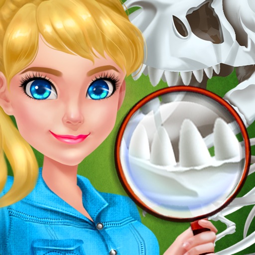 Explorer Girl's Fossil Lab - Dino Paleontologist iOS App