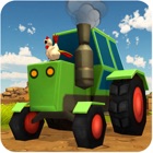 Blocky Farming Simulator USA  Tractor Plow Harvest