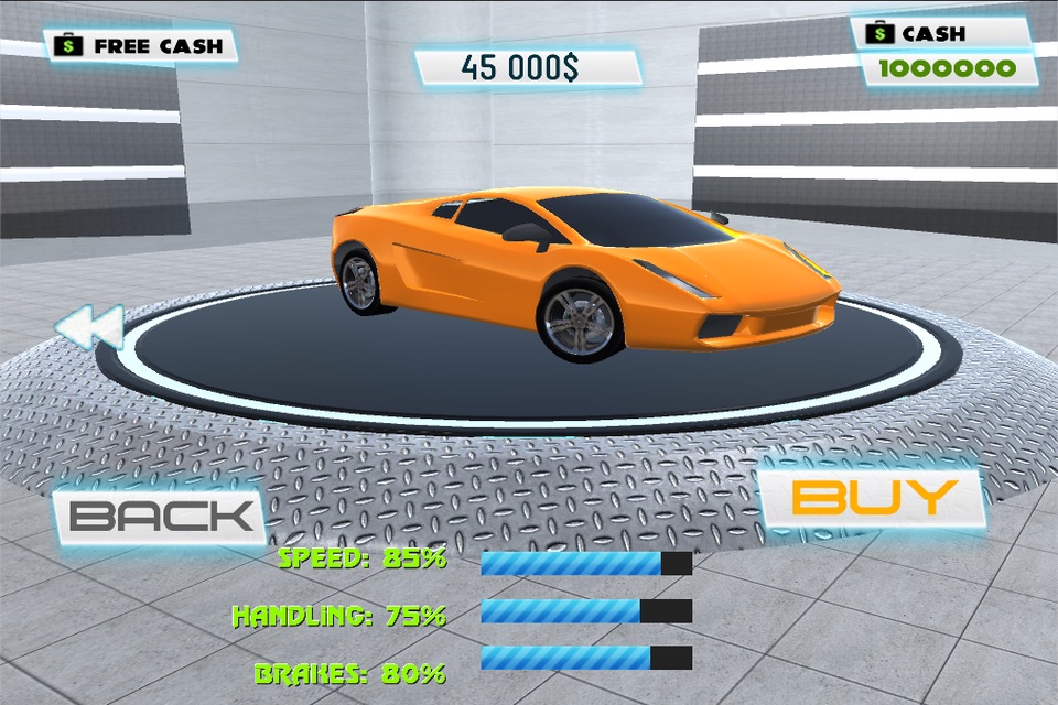 Crazy SuperCar Drag Racing : 3d Free Game screenshot 3