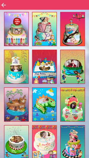 Photo Name on Kids Birthday Cake(圖3)-速報App