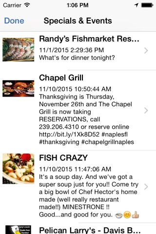 Naples Dining screenshot 3