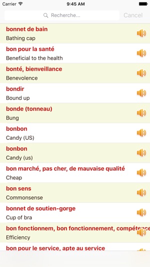 Francais Anglais Dictionnaire Gratuit Télécharger(圖5)-速報App