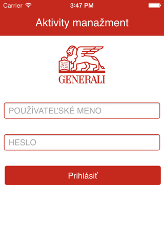 Aktivity manažment – Generali screenshot 2