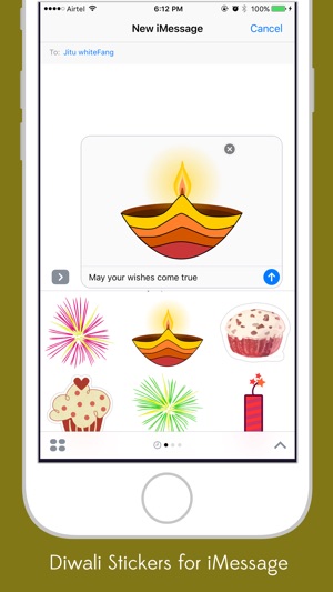 Happy Diwali Stickers For iMessage(圖4)-速報App