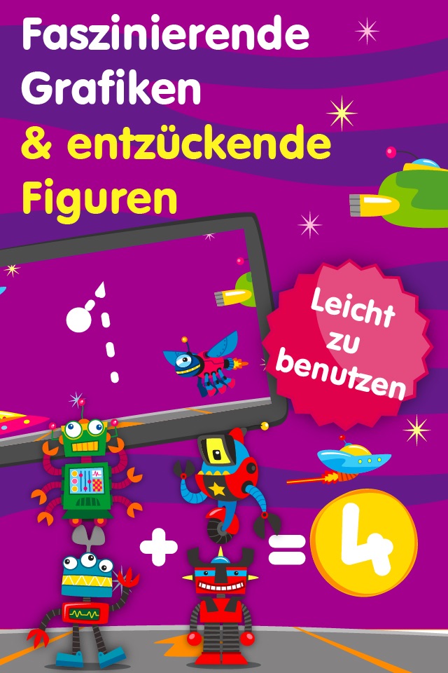 Robots & Numbers - Educational Math Games to Learn screenshot 4