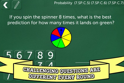 7th Grade Math Games SE screenshot 4