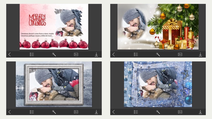 Christmas Tree Photo Frames - Creative Design App
