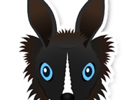 Nightman the bunny is a house-trained, blue-eyed, Lionhead rabbit that lives in Chicago, IL