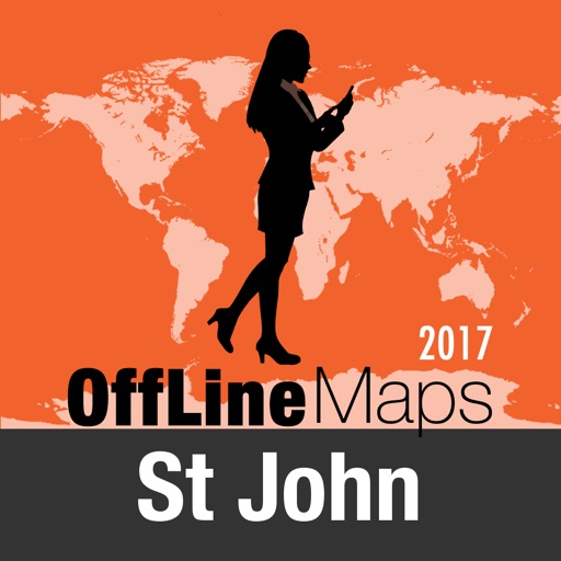 St John Offline Map and Travel Trip Guide icon