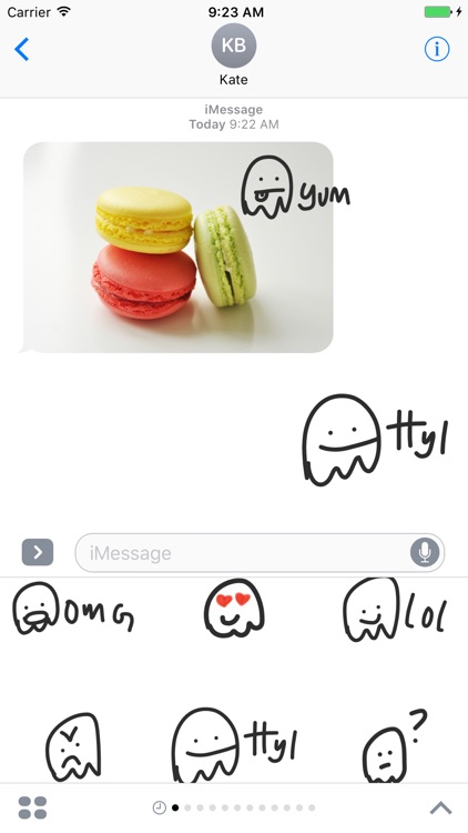 Jelly sticker pack - speech stickers for iMessage