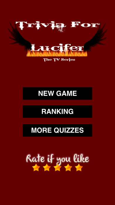 How to cancel & delete Trivia for Lucifer - Comedy Drama TV Series Quiz from iphone & ipad 1