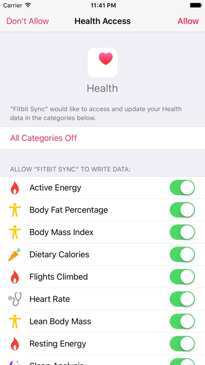 Health Sync for Fitbit screenshot-4