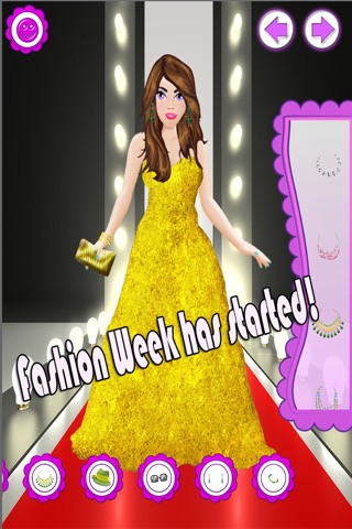 Fashion Salon Dress Up Girl Virtual Makeover Party screenshot 3