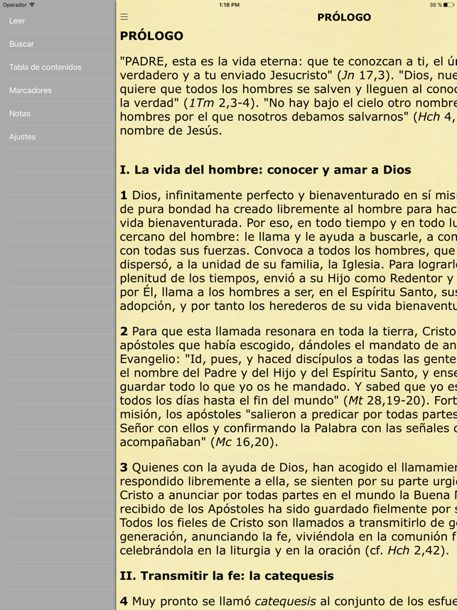 ‎Catecismo Iglesia Católica - Catholic Catechism Screenshot