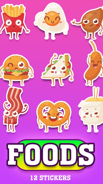 Foods - Sticker Pack