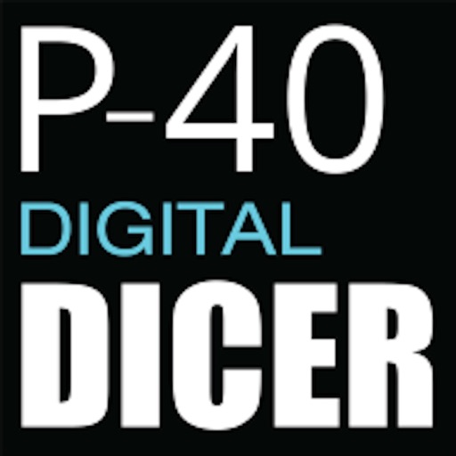 P-40 Digital Dicer Icon