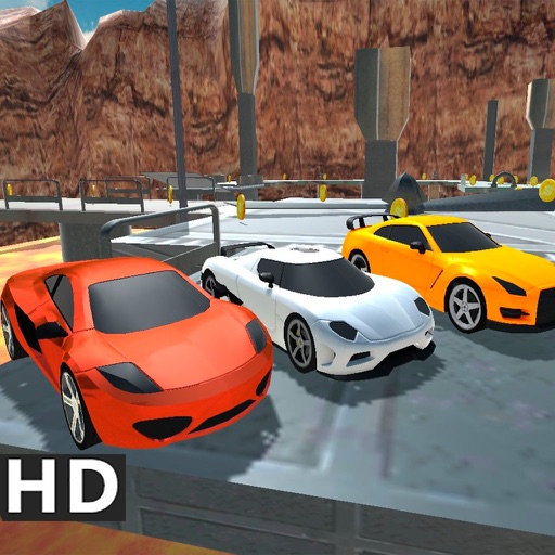 Speed Stunt Car Racing Game 3D Icon
