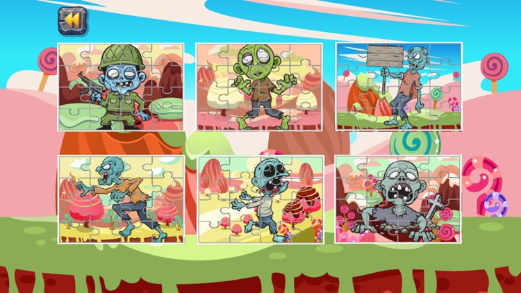 Zombie Ghost Jigsaw Puzzle For Toddlers And Kid