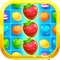 Candy Fruits Mania is a new 3-match FREE game, a very addictive Match 3 Fruits game