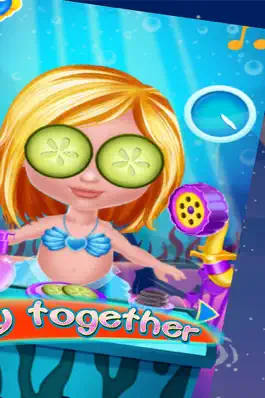 Game screenshot Romantic darling mermaid salon:Girl makeup games apk
