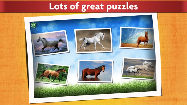 Horse Puzzles - Relaxing photo picture jigsaw puzzles for ki(圖1)-速報App