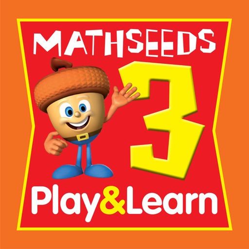 Play and learn. MATHSEEDS and Blake. Play and learn icon.